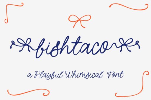 Fishtaco Script -  Whimsical Business Branding Font from Jimtype Studio