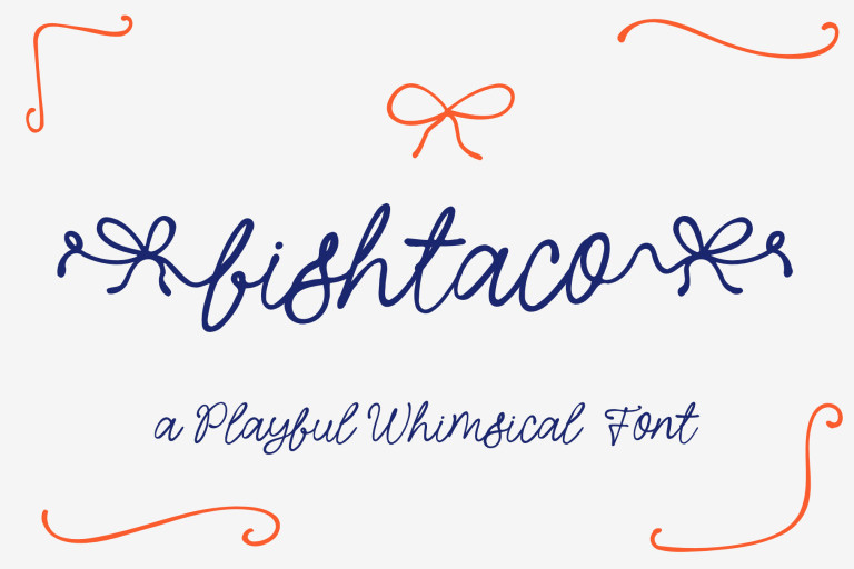 Fishtaco Script -  Whimsical Business Branding Font from Jimtype Studio