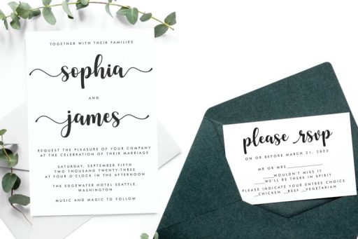 Emily Joseph - Wedding Branding Font from Jimtype Studio