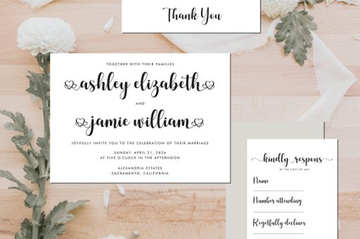 Emily Joseph - Wedding Branding Font from Jimtype Studio