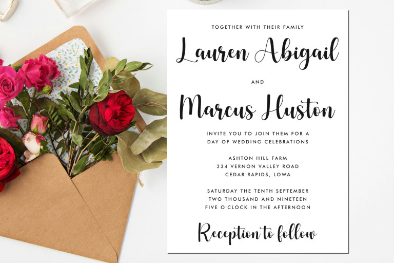 Emily Joseph - Wedding Branding Font from Jimtype Studio