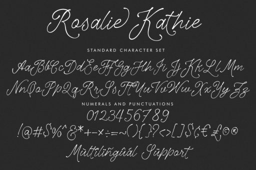 Rosalie Kathie -  Whimsical Business Branding Font from Jimtype Studio