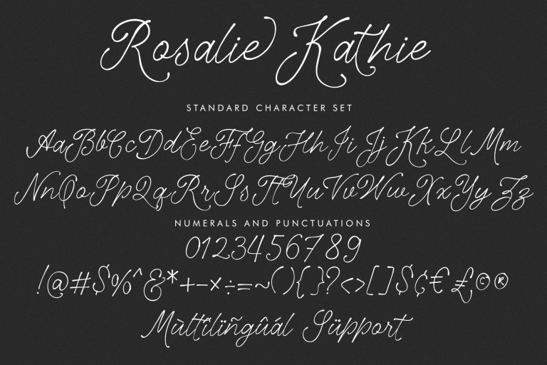 Rosalie Kathie -  Whimsical Business Branding Font from Jimtype Studio