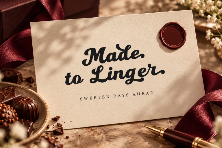 Caviero Font - Bold Script for Branding & Packaging from Jimtype Studio