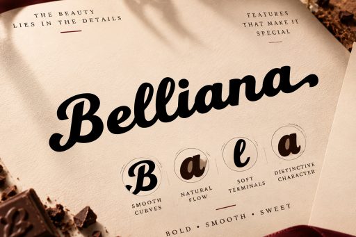 Caviero Font - Bold Script for Branding & Packaging from Jimtype Studio