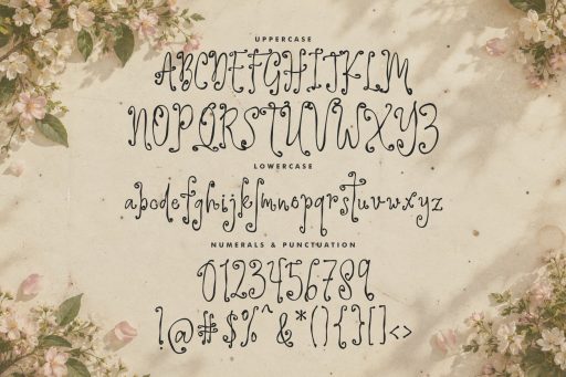 The Written Romance -  A Romantic, Vintage-Style Handwritten Font from Jimtype Studio