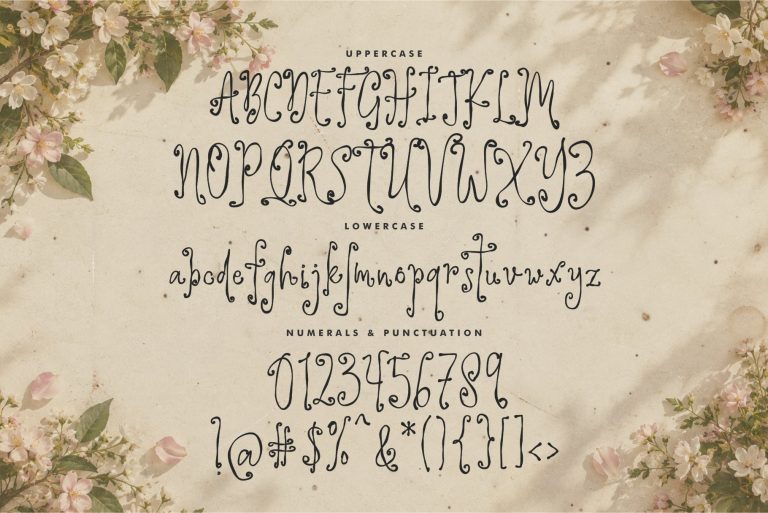 The Written Romance -  A Romantic, Vintage-Style Handwritten Font from Jimtype Studio