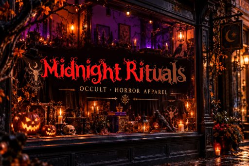Hollowthorn — A Gothic Horror-Style Display Font From Jimtype Studio